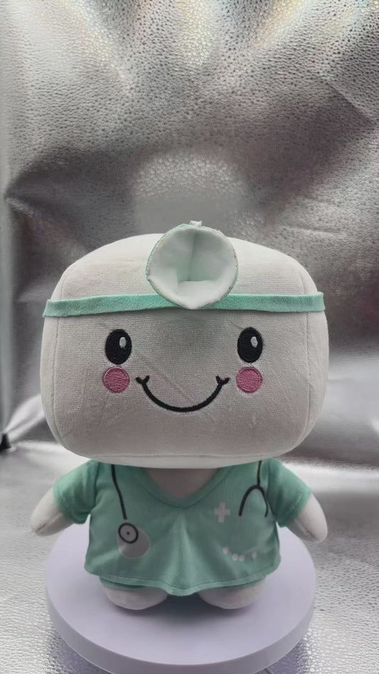 Clinical Marshmallow plushie